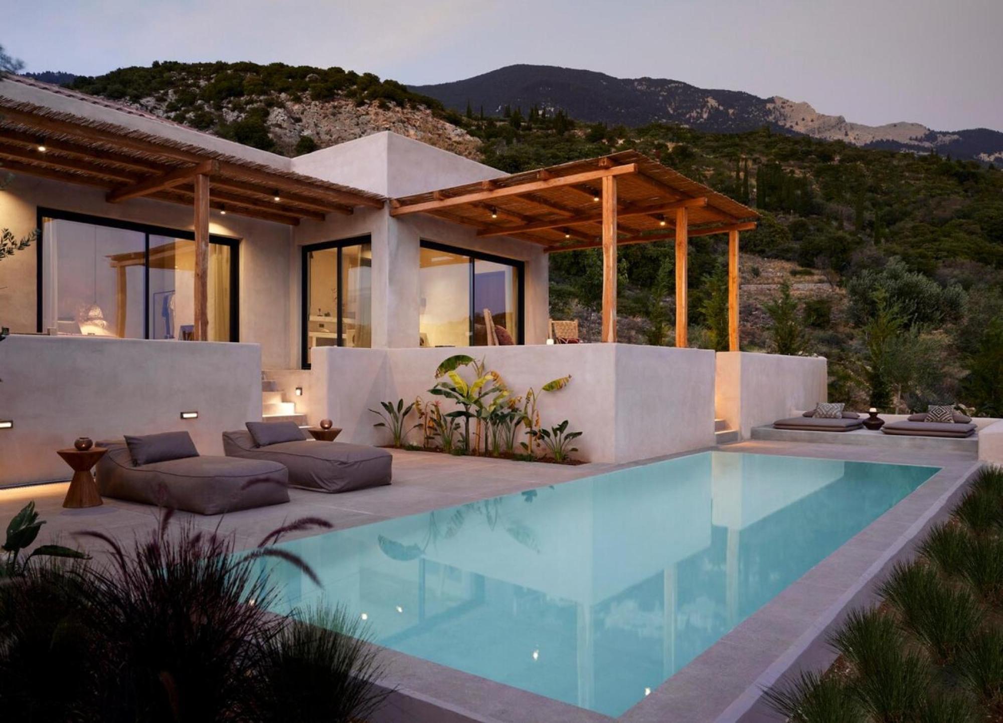 Villa Gaia - Secret Roc Villas Livathos  Eksteriør billede